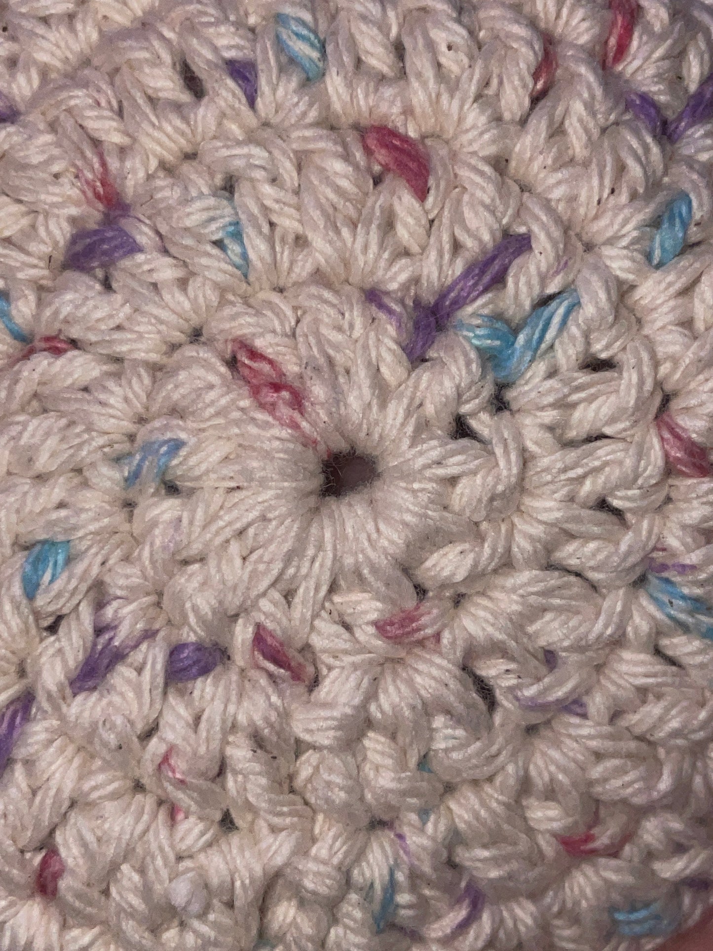 Cotton Face Scrubby/ Reusable Makeup Round