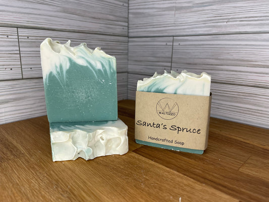 Santa’s Spruce Bar Soap