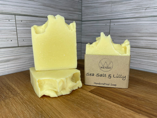 Sea Salt & Lilly Bar Soap