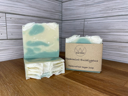 Spearmint Eucalyptus Vegan Bar Soap
