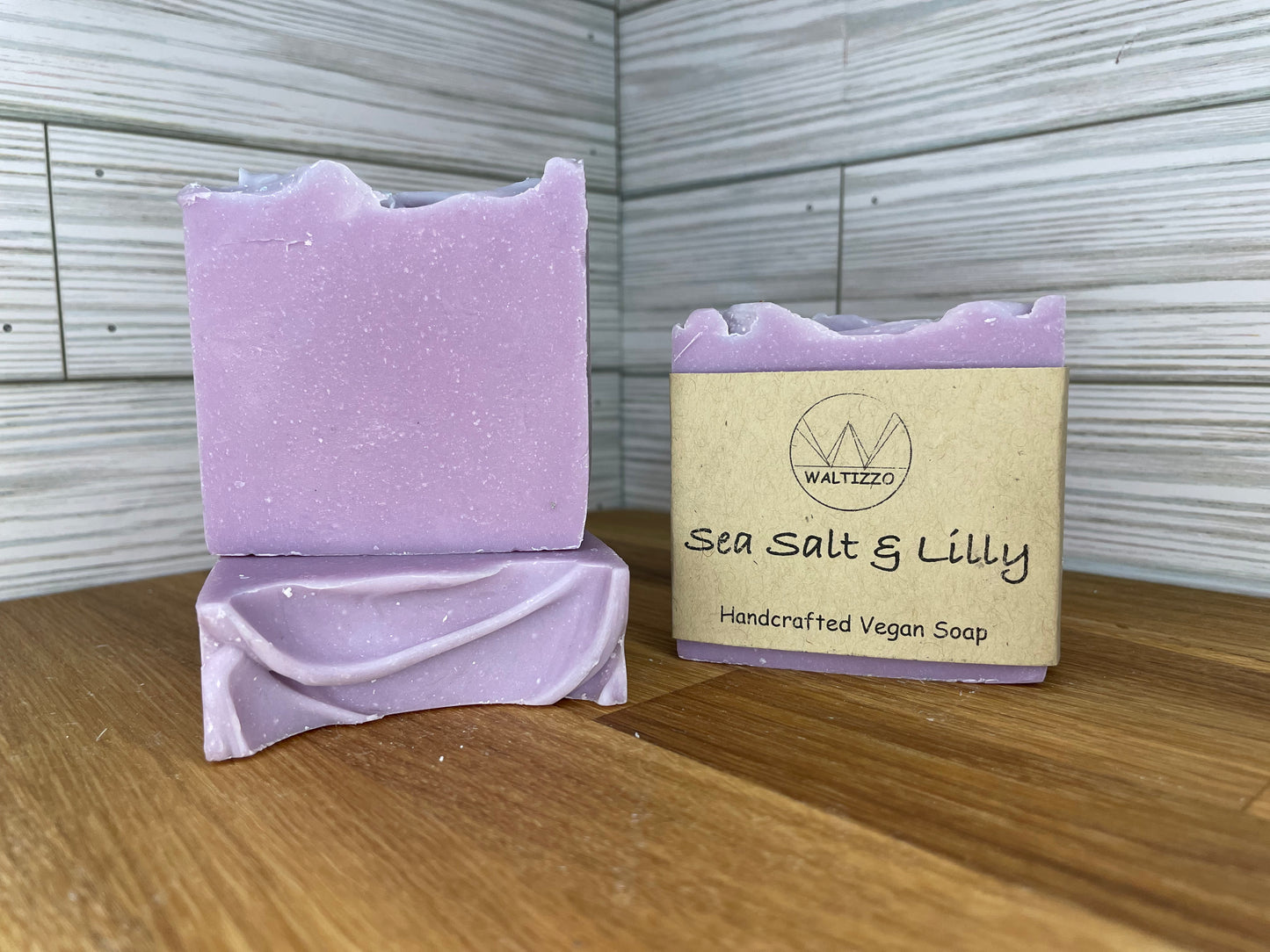Sea Salt & Lilly Vegan Bar Soap