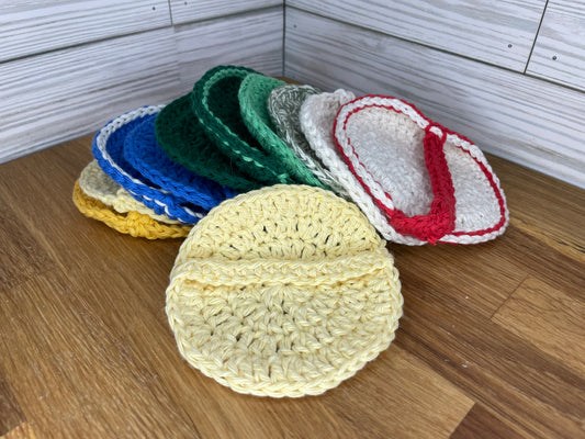 Cotton Face Scrubby/ Reusable Makeup Round
